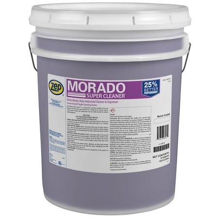 Zep Heavy Duty Cleaner/Degreaser, 5 Gal Drum, Liquid, Purple 085635