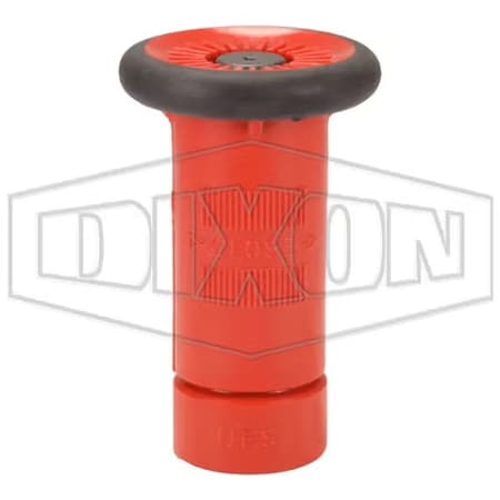 Dixon Fog Nozzle with Bumper, 1 in Inlet, Polycarbonate Body HGB100NST