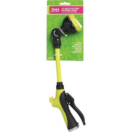 Best Garden 18'' 7-Pattern Water Wand Assorted Colors 8638-17