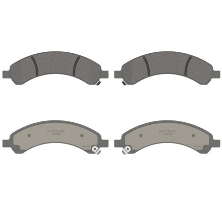 OEX Rear Disc Brake Pad Set Premium Ceramic,