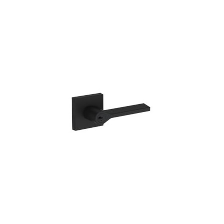 Baldwin Residential Door Levers Keyed Entry Reversible Satin Black ENANACSR190SMC