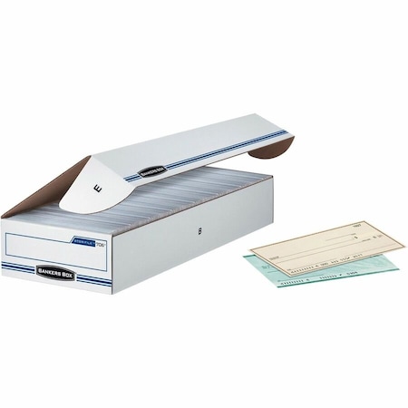 Fellowes Storage Case, 9.3in W, 25in D, 4.1in H, Flip Top Closure, White 00706