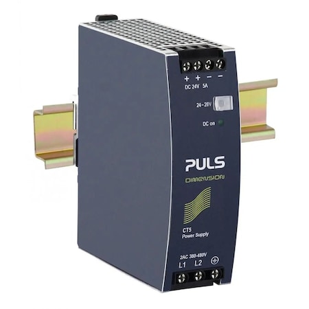 Puls DIN rail power supplies for 3-phase system, 24 V, 5 A CT5.241