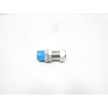 Swagelok BULKHEAD MALE CONNECTOR 1IN 1IN STAINLESS TUBE NPT PIPE ADAPTER SS-1610-11-16
