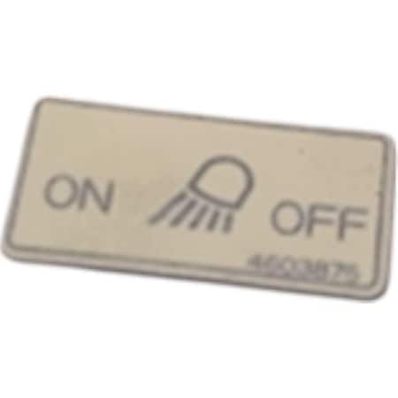 John Deere LABEL, JOHN DEERE OEM 4603875  4603875
