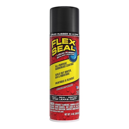 Flex Seal Flex Seal Black Rubber Spray Sealant 14 oz FSR20