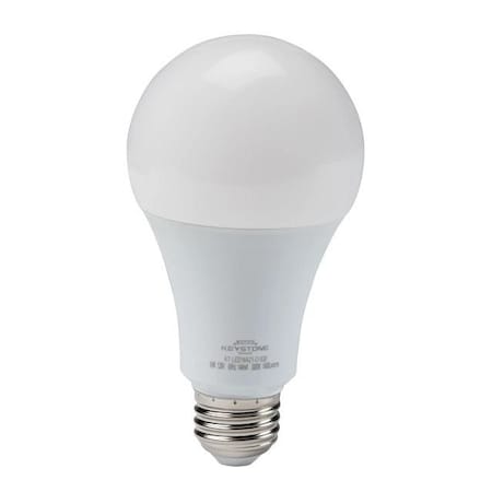 Keystone A21 Omni-Directional Bulb, 100W Equivalent, E26 Medium Base, 3000K, 90 CRI KT-LED16A21-O-930