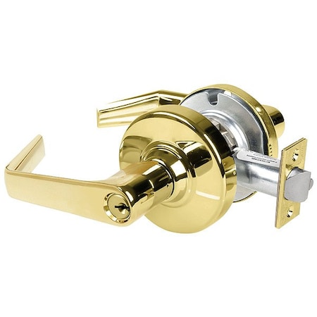 Schlage Door Lever Lockset, Steel, Keyed Different ALX53P SAT 605