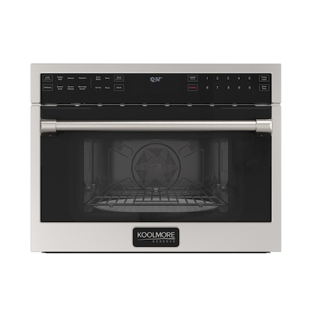 Koolmore Reserve 24 in. Built-In Microwave Convection Oven with Air Fry, 3-in-1 Combo, Sensor Cook,  KM-CWO24-AFSS