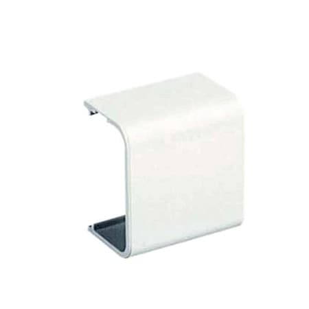 Panduit Couplers Raceway, CFX Series, 1 Channel, 1.11 in W, 0.64 in H, 1 in L, Off White, 10 PK CFX5IW-X