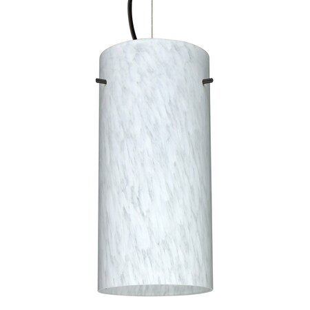 Besa Lighting Besa Stilo 12 Pendant, Carrera, Black Finish, 1x 150W MAX E26 Base 1KX-412019-BK