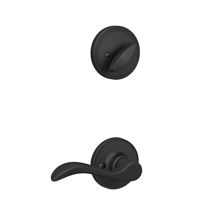 Schlage Residential - J Series Schlage Residential Left Hand Interior Active Handleset Trim Seville Lever with 16258 Latches and JH59SEV622LH