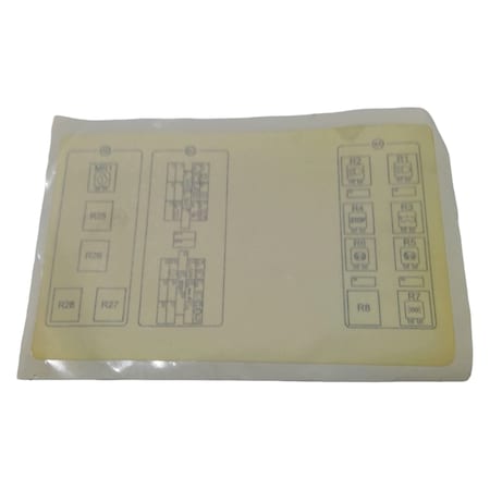 Cnh DECAL, CNH OEM 87358922 87358922