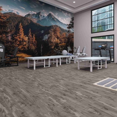 Lucida Surfaces Sample - VistaLuxe Eclipse Waterproof Glue-Down Luxury Vinyl Flooring - 3 in. W x 6 in. L VL1007SMP