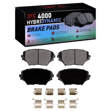 Dfc 4000 HybriDynamic, Disc Brake Pad Set,  4000-0862-01