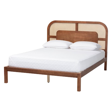 Baxton Studio Raewyn Platform Bed, Queen 265-14477-ZORO