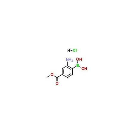 Ak Scientific (2-Amino-4-methoxycarbonylphenyl)boronic acid hydrochloride (25g), CAS 380430-55-7 B546-25g