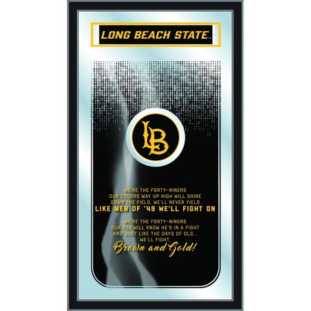 Holland Bar Stool Co Long Beach State University 26" x 15" Fight Song Mirror MFghtLBStUn
