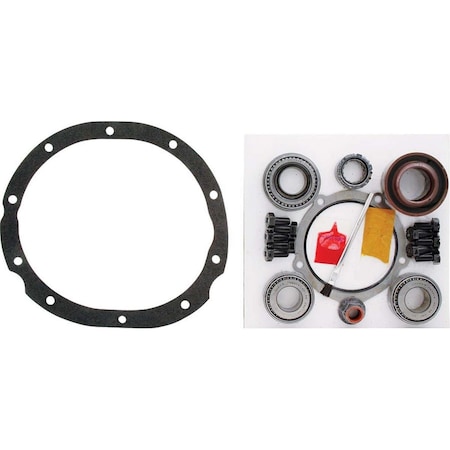 Powerhouse 9 in. & 3.06 in. Ring & Pinion Bearing Kit with Crush Sleeve for Ford PO3624093