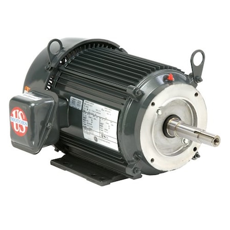 U.S. Motors Motor, 3PH, 7.5HP, 208-230/460V, EFF 90.2 UJ7P1DFM