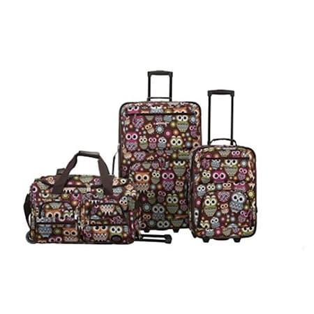 Rockland Luggage Set - Owl 3 Pieces F165-OWL