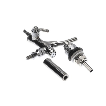 Natura Tap Assembly with Shank, Compensated, Stainless Steel 051009-002