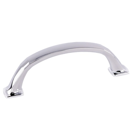 Pride Industrial 3-3/4in Center to Center Madison Cabinet Pull Polished Chrome Finish P93096PC