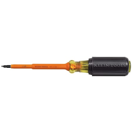 Klein Tools Insulated Square Screwdriver #1 Round 661-4-INS