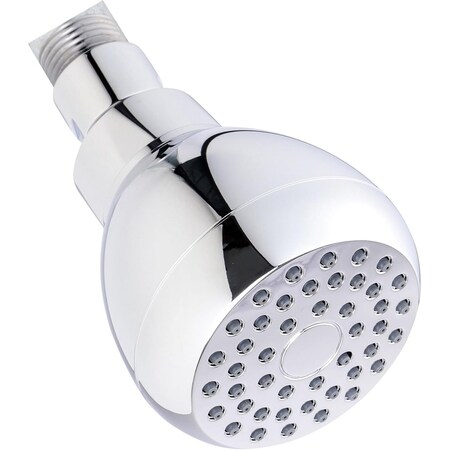 Supply Giant High Pressure Single Function Showerhead w/ Brass Ball, 2.5 GPM, 2.5in Face Dia. 74-32847