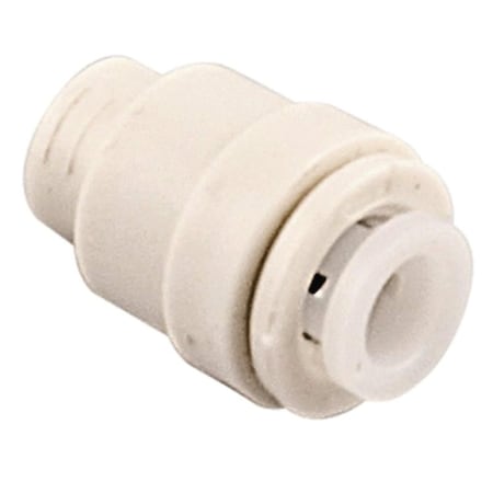 Watts End Cap, 1/4 in, Plastic, White, 150 psi Pressure PL-3047