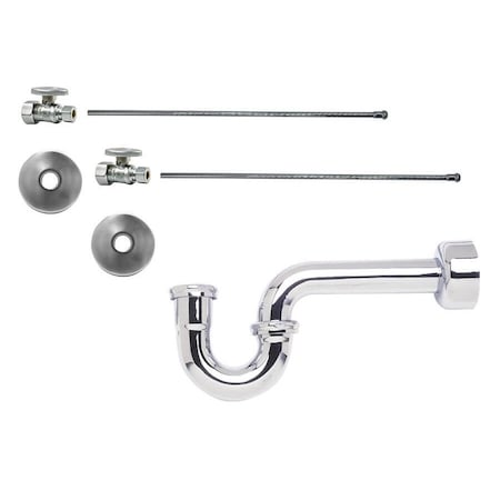 Mountain Plumbing Lavatory Kit 1/4 Turn Valve MT410-NL 1-1/4" in Unlacquered Brass MT4430-NL/ULB