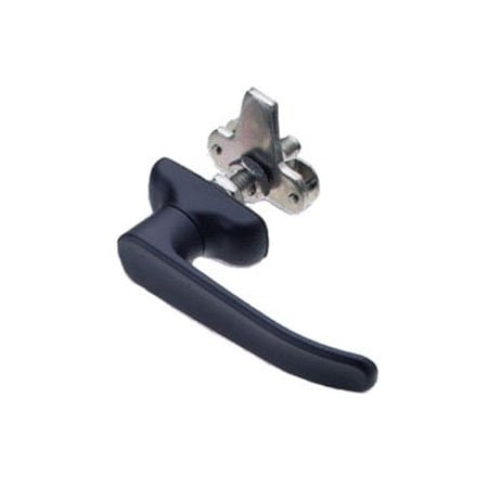 Southco L-Handle Latch Black w/Long Pawl 92-31-532
