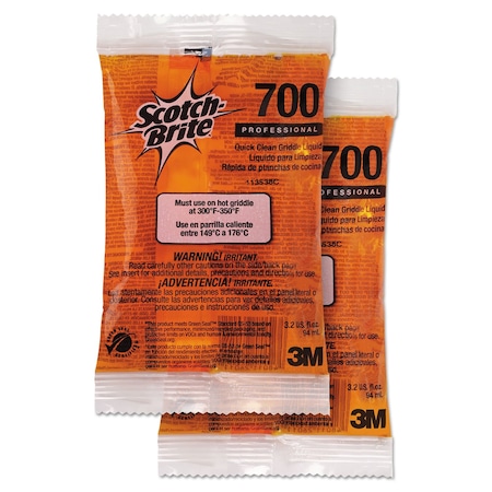 Scotch-Brite Professional Cleaners & Detergents, 3.2 Oz Packet, Liquid, 40 PK 700-40