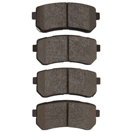 Dynamic Friction Co DFC 5000 Advanced Brake Pads - Ceramic 1551-1157-00