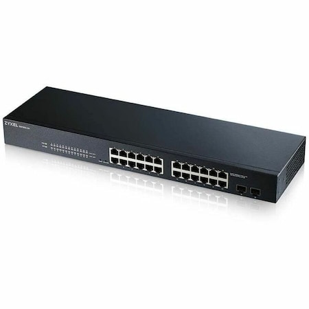 Zyxel 24 PORT GBE L2 WEB MANAGED SWITCH WITH GBE UPLINK GS1900-24