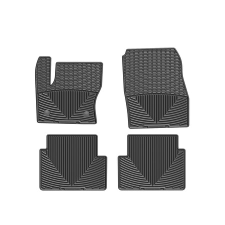 Weathertech Black, Front and Rear All Weather Floor Mats WTFB283284