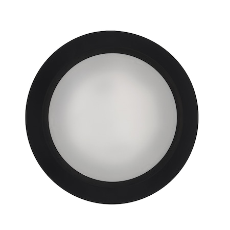 Bulbrite 25W LED 10" Disc, 3000K, 2000lm, Black 773278