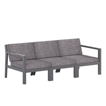 Polybird BREEZE DEEP SEAT COUCH    CHARCOAL POLYBIRD P109-CH-CASL