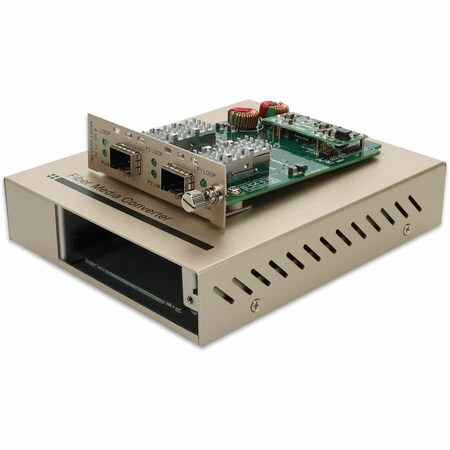 Add-On ADDON 10G OEO CONVERTER (3R REPEATER) WITH 2 OPEN SFP+ SLOTS STANDALONE MEDIA CO ADD-MCC10G2SFP-SK-DC