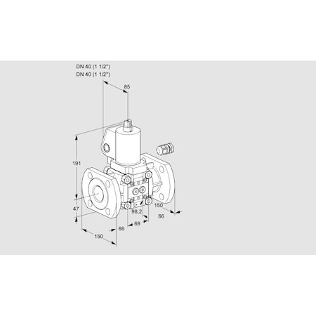 Honeywell Kromschroder VAS240F/NKGL KS88011015