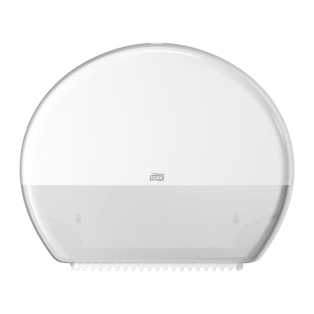 Tork Toilet Paper Dispenser, Plastic, White 554020A