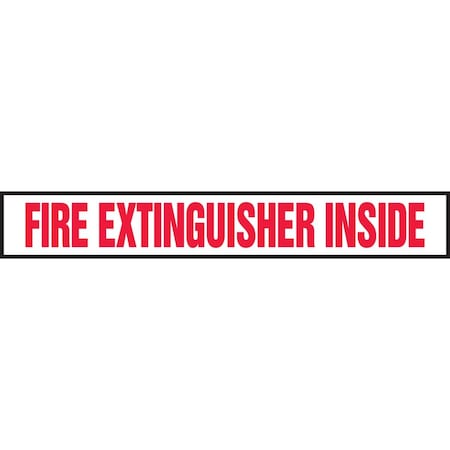 Accuform FIRE EXTINGUISH ER LABEL FIRE LFXG441VSP