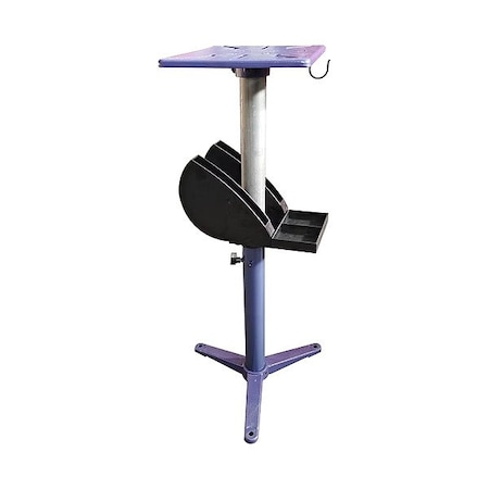 Dayton Bench Grinder Stand, Adjustable, Yellow SG0148