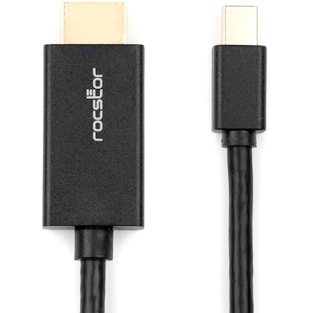 Rocstor MINI DISPLAYPORT TO HDMI CBL-10FT-4K 60HZ Y10C197-B2