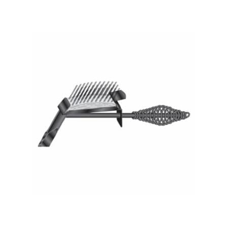 Lenco Drop-Forged Chipping Hammer, 11-1/4 in OAL, 18 oz Head, Chisel and Brush, Steel Handle 380-09070