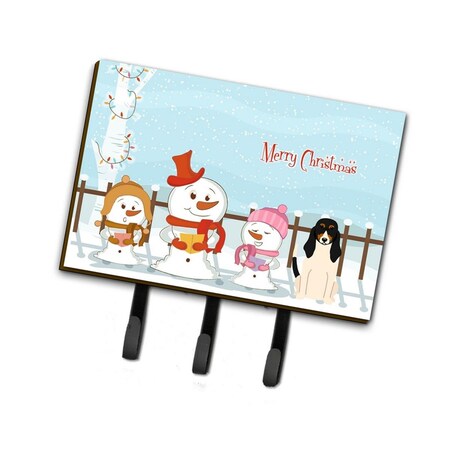 Carolines Treasures Merry Christmas Carolers Swiss Hound Leash or Key Holder BB2375TH68