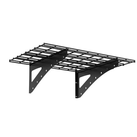Wrightmaster 24in.*48in. Adjustable Wall Shelf with 250lbs Capacity, 2-Pack, 2PK ZoroP296097