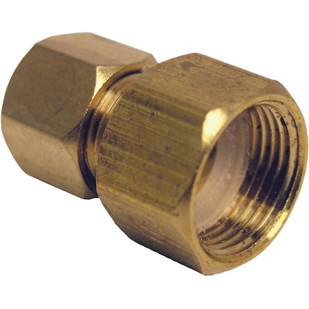 Westlake Pipe & Fittings 3/8'' FCx1/4'' MC Brass Compression Adapter 17-6755