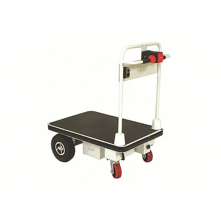 Wesco Power Drive Platform Truck, 1100 lb. Load Capacity, 24" W, 43" H 272414