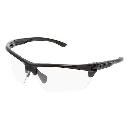 Mcr Safety Dominator (DM3), Safety Glasses, MAX6 Anti-Fog, Polycarbonate Lens, Black Frame, Half Frame, 1 PR DM1330PF